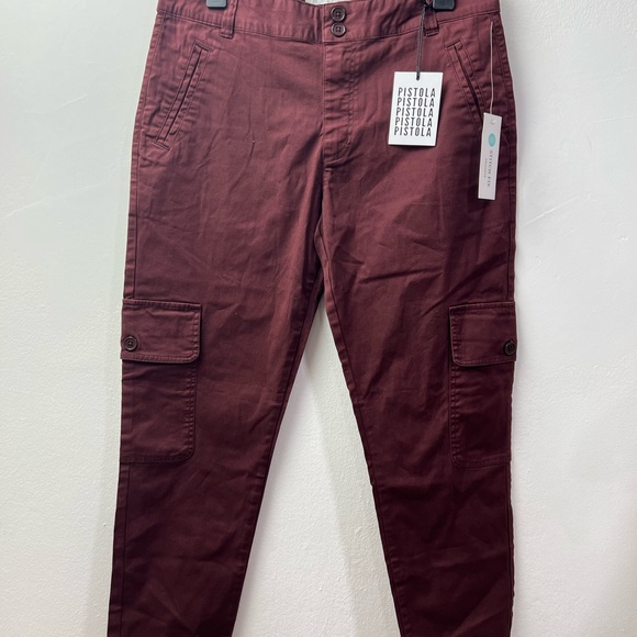 Pistola calgo pant red wine size 29 NWT - Picture 13 of 13